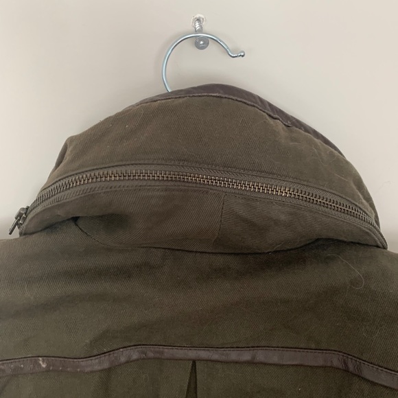 Mackage dark green spring jacket or vest - Picture 12 of 16